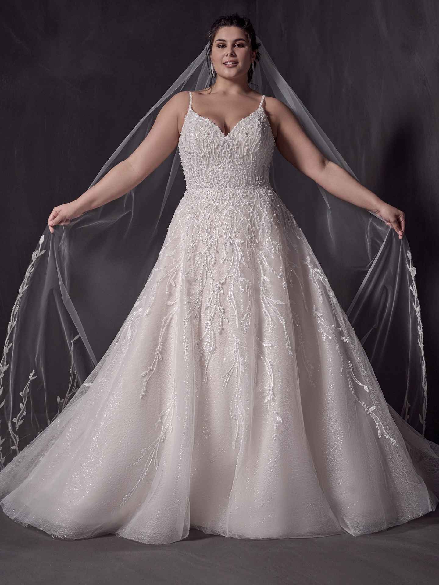 Beaded Wedding Dresses & Couture Bridal Gowns